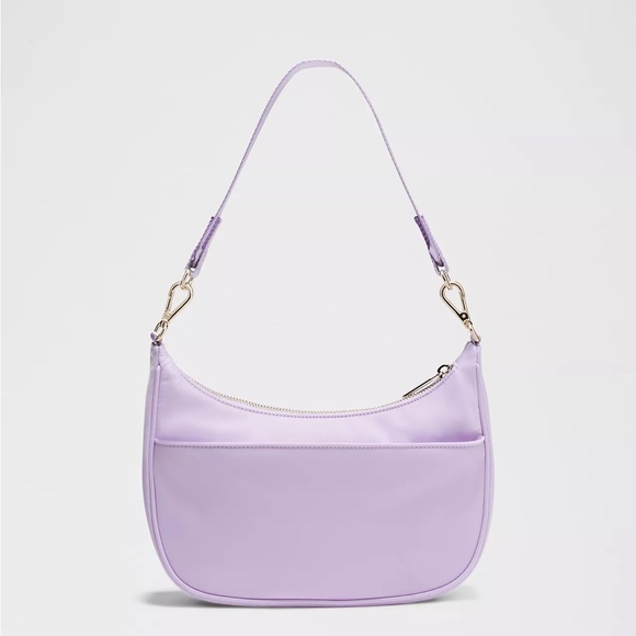 Lululemon City Essentials Small Shoulder Bag 3L- Lavender Frost - Picture 3 of 5